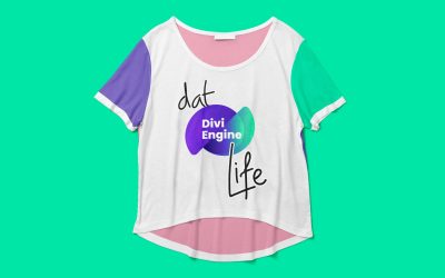 Dat Divi Engine Life Crop-top (3-Tone)